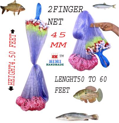 BIMI HANDMADE 2 Finger 45 Mm Shisha Jal Fishing Net