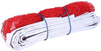 Monika Sports Top Quality 2 Side Tape Red Net Badminton Net