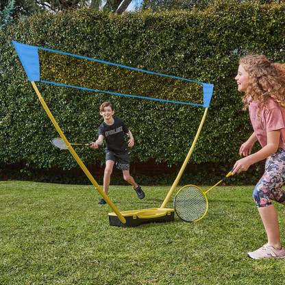 Hacer Badminton Net Set Adjustable Outdoor with Foldable Stand Pole (3 Meter) Badminton Net