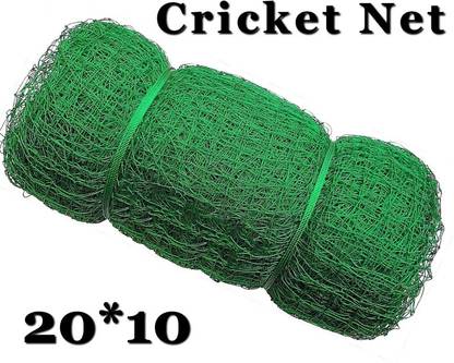 I2SERVICES Cricket Net 20x10 ft - Durable Nylon HDPE Practice Net Cricket Net
