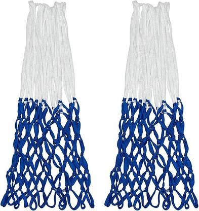 WNE Jaliwale WNE Professional Basketball Net – 12 Loops, Blue & White (2 Pieces) Basketball Net