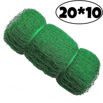 I2SERVICES Professional Cricket Boundary Net – Tough Nylon for Training (Green, 20*10 Ft) Cricket Net