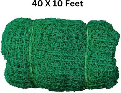 Pashchayate Green Cricket Net 40*10, Durable Premium Quality Training Net Cricket Net