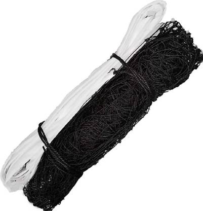 Fit City One Side Tape Practice Volleyball Net (Black, White) Volleyball Net