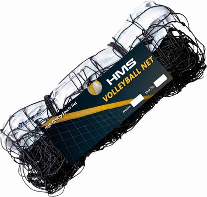HMS VB-360N Nylon Standard Size Net with One Side Tape for Training, Practice&Fun Volleyball Net