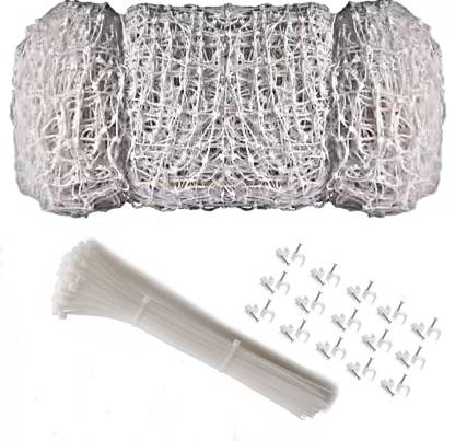 Zebrilla 10x10 Ft White Camping Net – Anti-Bird & Window Protection Mesh White Badminton Net