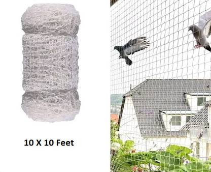 Ziccs Anti Bird Net for Balcony | Kabutar Jali Pigeon Net for Balcony, 10X10 feet Camping Net