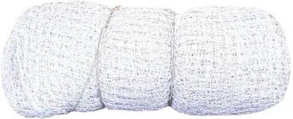 Pashchayate White Cricket net 60*10, Durable Premium Quality Training Net Cricket Net