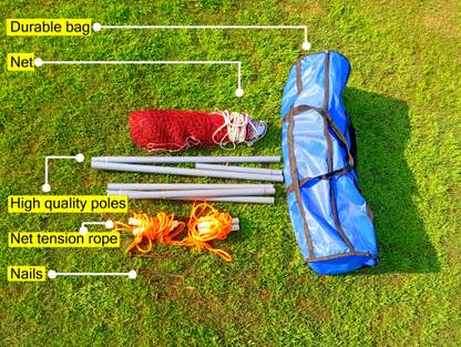 FunBadmenton Badminton net nylon Outdoor Portable Badminton set badminton net pole Badminton Net