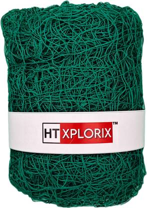 HT XPLORIX 100x12 Feet Nylon Cricket prectice net green colour thickness 1.5mm Cricket Net