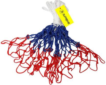 Supreme Basketball Net Silky 2MM Thickness.Practice Quality(Pack Of 1 Pair) Basketball Net