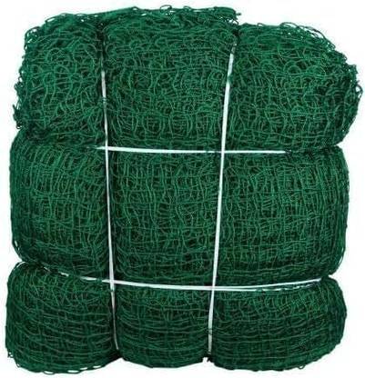 Zenamco 10×100 Freestanding Ball Stop Net,1mm Thread 12 ply with all side interlocking Cricket Net