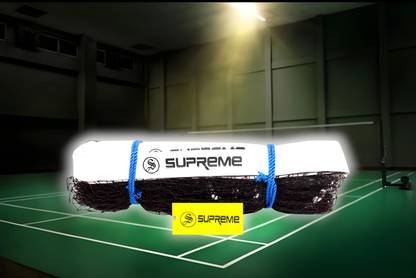 Supreme Badminton Net (Smash) Professional/Tournament Nylon Material Net. (Pack Of 1) Badminton Net