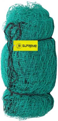 Supreme Cricket Net-02 Box Type Full Pitch Nylon (Pack Of 1) (Green) Cricket Net