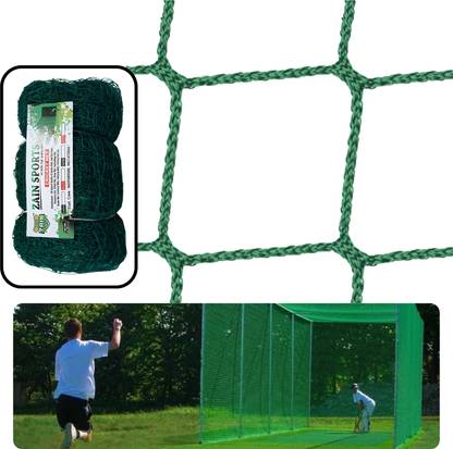Zain Sports 10x20Ft. Batting Practice Nets 0.75mm-Thickness Sports Net Barrier Cricket Net