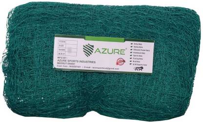 Azure Nylon 10x5 Feet Ground Boundary Cricket Net (Green) Cricket Net