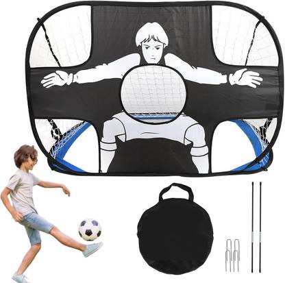 PROBEROS Multi-Use Portable Football Goal for Kids with Easy Setup Versatility Football Net
