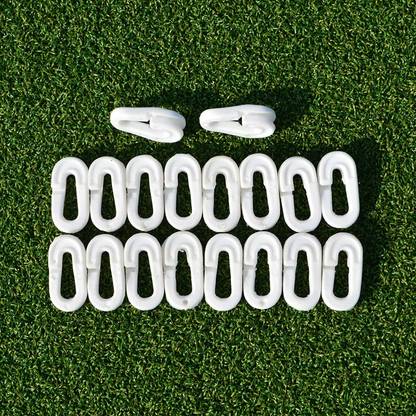 FITFIX Soccer Goal Net Clips, Pack of 80 Pcs Soccer Goal Accessory (White) Football Net Football Net