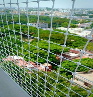 I Geon Anti Bird Net for Balcony Pigeon Monkey 18ply 10x100 feet (1000 Sqft)WHTIE Bird Net