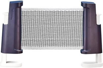 NIMZ Dynamic Table Tennis Rollnet Adjustable | Table Tennis Net (Pack of 1, Blue) Table Tennis Net