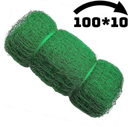 I2SERVICES Heavy-Duty Cricket Net for Outdoor Practice – UV-Resistant (100*10 Ft) Cricket Net