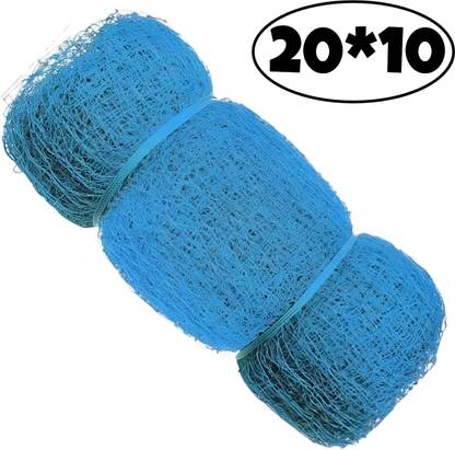 I2SERVICES Heavy-Duty Durable Cricket Training Net Safe & Easy to Install (Blue, 20*10 Ft) Cricket Net
