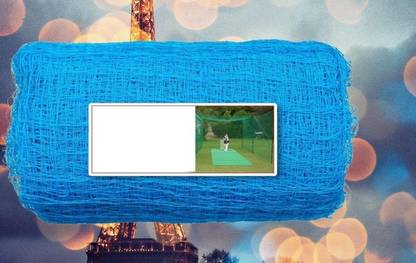 Dabodiya Cricket Play Nylon Net 40x10 Feet ,2 Cricket Net