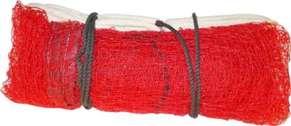 PROZONE Red Nylon Machine Knitted Badminton Net Badminton Net