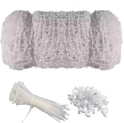 Zebrilla 10x10 Foot Anti Bird & Window Protection Camping Net (White) Badminton Net