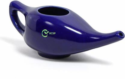 RCSP Ceramic Blue Neti Pot