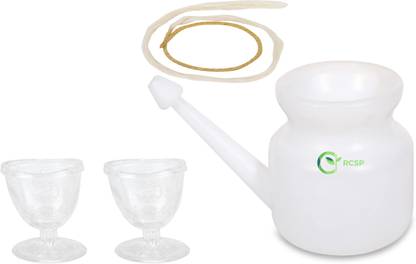 RCSP Plastic White Neti Pot
