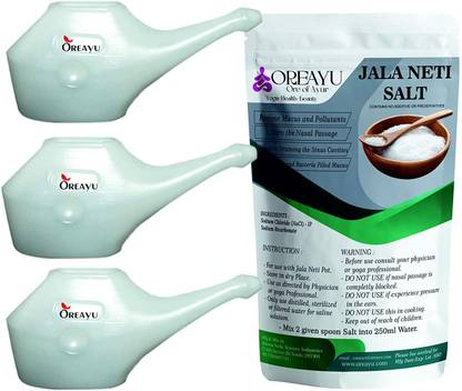 Oreayu Polypropylene White Neti Pot