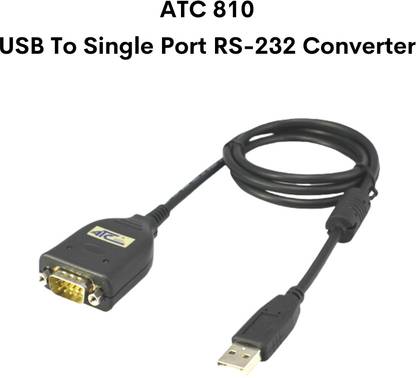 Radical TechMart ATC 810 USB To Single Port RS-232 Converter Network Interface Card
