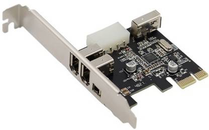 MILLENNIUM TECHNOLOGY Pci Express 1394 Firewire (IEEE) Card Network Interface Card