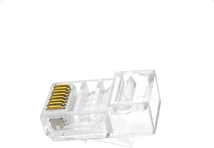 TOOLBUX RJ45 Plug Connector CAT5 Network LAN Crimp (20 Pieces, Unshielded), Network Interface Card