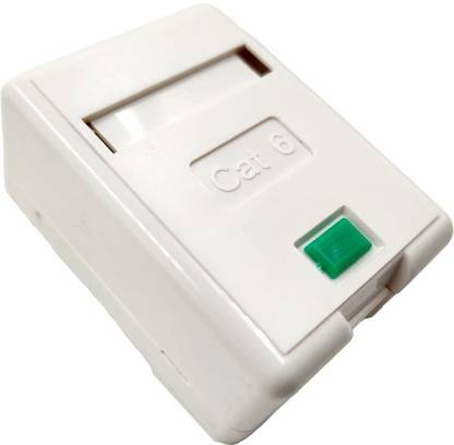 COMMSOL CAT6 faceplate unloaded for Single IO Network Interface Card