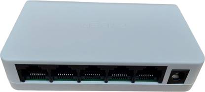 FYBER FYES -05G 5-Port 10/100/1000Mbps Desktop Switch 5 Ports 1000 Mbps Unmanaged Network Switch