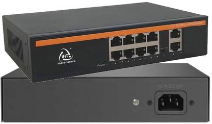 IHT SWF1082GP 8 Ports 100 Mbps Network Switch