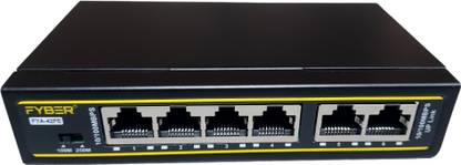 FYBER FYA-42FE 4 Ports 100 Mbps Unmanaged Network Switch