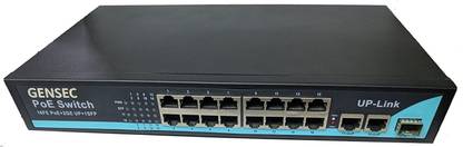 gensec network switch 16 Ports 100 Mbps Fully Managed Network Switch