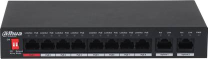 DAHUA 8-Port PoE Switch (Unmanaged) PFS3010-8ET-96 8 Ports 100 Mbps Network Switch