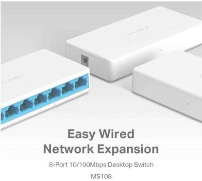 Mercusys 748596 8 Ports 1000 Mbps Smart Network Switch