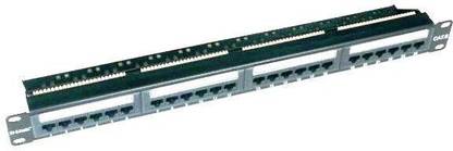 D-Link Unshielded 24-Port Full-Loaded NPP-C61BLK241 Patch Panel 24 Ports 100 Mbps Unmanaged Network Switch