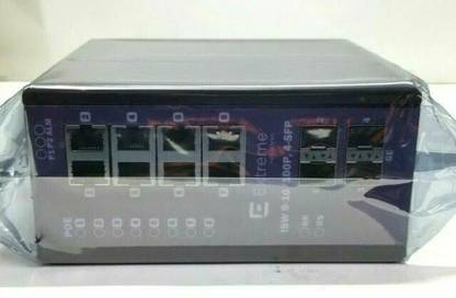 MANDARMULAY Ethernet Switches with DIN Rail 6 Ports 100 Mbps Fully Managed Network Switch