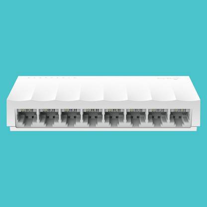 TP-Link LS1008 8-Port Desktop Switch 8 Ports 100 Mbps Unmanaged Network Switch