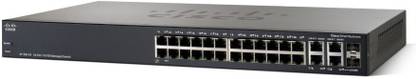 CISCO SF300-24 24 Ports 100 Mbps Network Switch