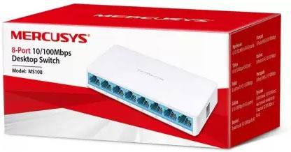 Mercusys MS-108 8 Ports 100 Mbps Unmanaged Network Switch
