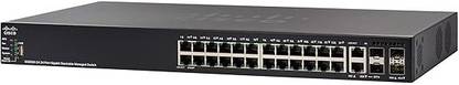 CISCO Sg550x-24 Stackable Managed Switch,24 Gigabit Ethernet Ports (Sg550x-24-K9-In) 24 Ports 1000 Mbps Network Switch