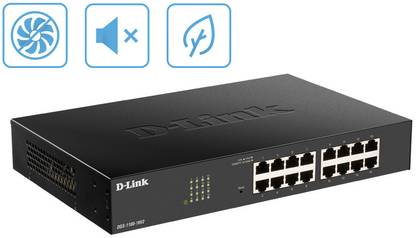 D-Link DGS-1100 16 Ports 1000 Mbps Fully Managed Network Switch