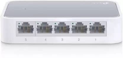 MANDARMULAY 5-Port 10/100Mbps Desktop Switch 5 Ports 100 Mbps Unmanaged Network Switch